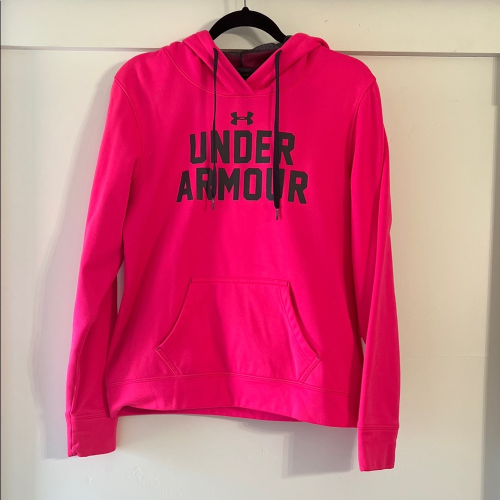 Under Armour Neon Pink Hoodie